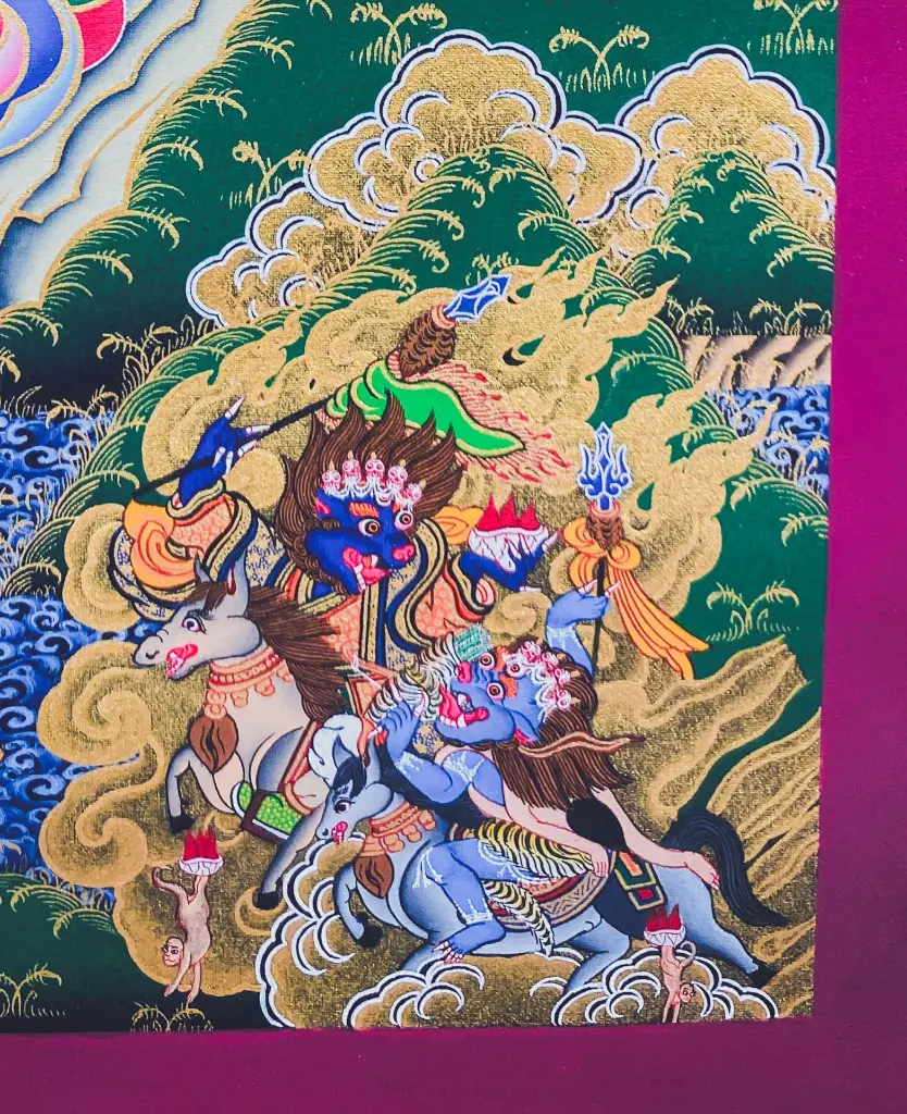 8 Makaravaktra (Sea-monster faced) and Simhavaktra (Lion faced).webp