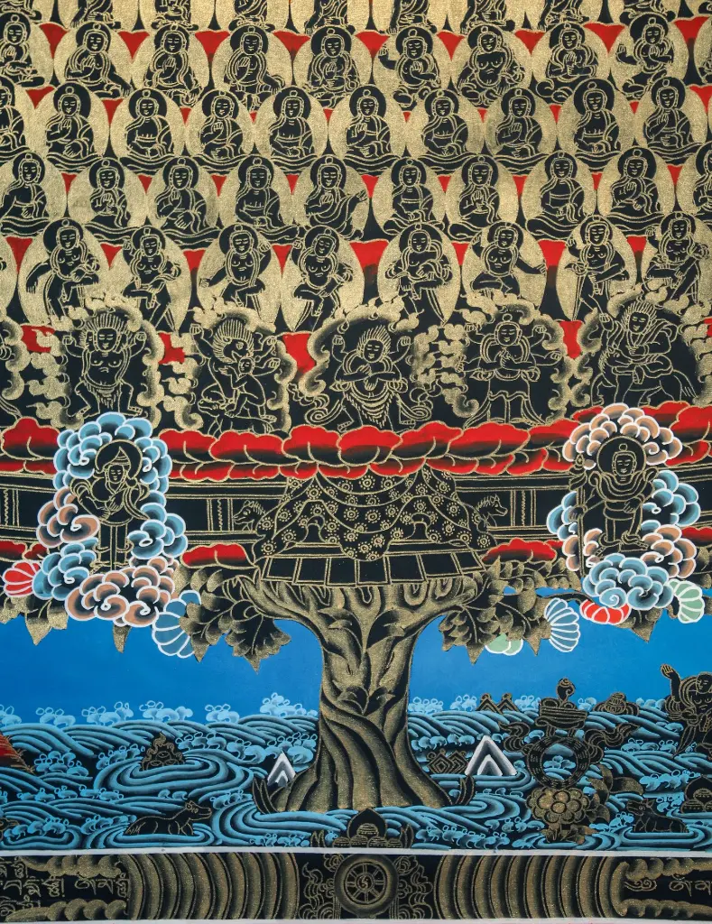 7d1d1b Tsongkhapa Refuge Tree GT54580 nag{p} (4).webp