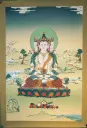 Maha Vairocana Thangka – Karma Gadri Style