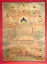 8 Medicine Buddhas Thangka – Golden Serthang – Ultimate Healing Assembly