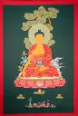 Shakyamuni Buddha Thangka – Under the Bodhi Tree – Karma Gadri Space