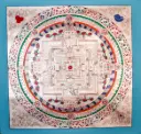 The Sacred Story of the Silver Kalachakra Mandala