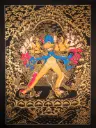 Chakrasambhara Thangka – Nagthang Black Background