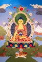 Shakyamuni Buddha Silk Appliqué – Hand-Stitched Peace – Earth Witness