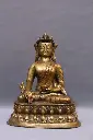Medicine Buddha Statue – Copper Aura of Healing Presence 