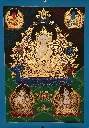 Mahāvairocana (Da Ri Ru Lai) Thangka – The All‑Illuminating Buddha of Infinite Wisdom