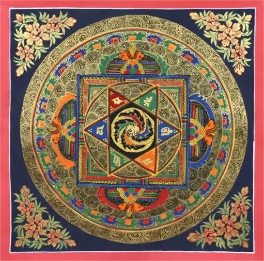 Nagthang Om Star Mandala: The Geometry of Protection
