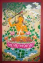 Manjushri Thangka (Bodhisattva of Wisdom)