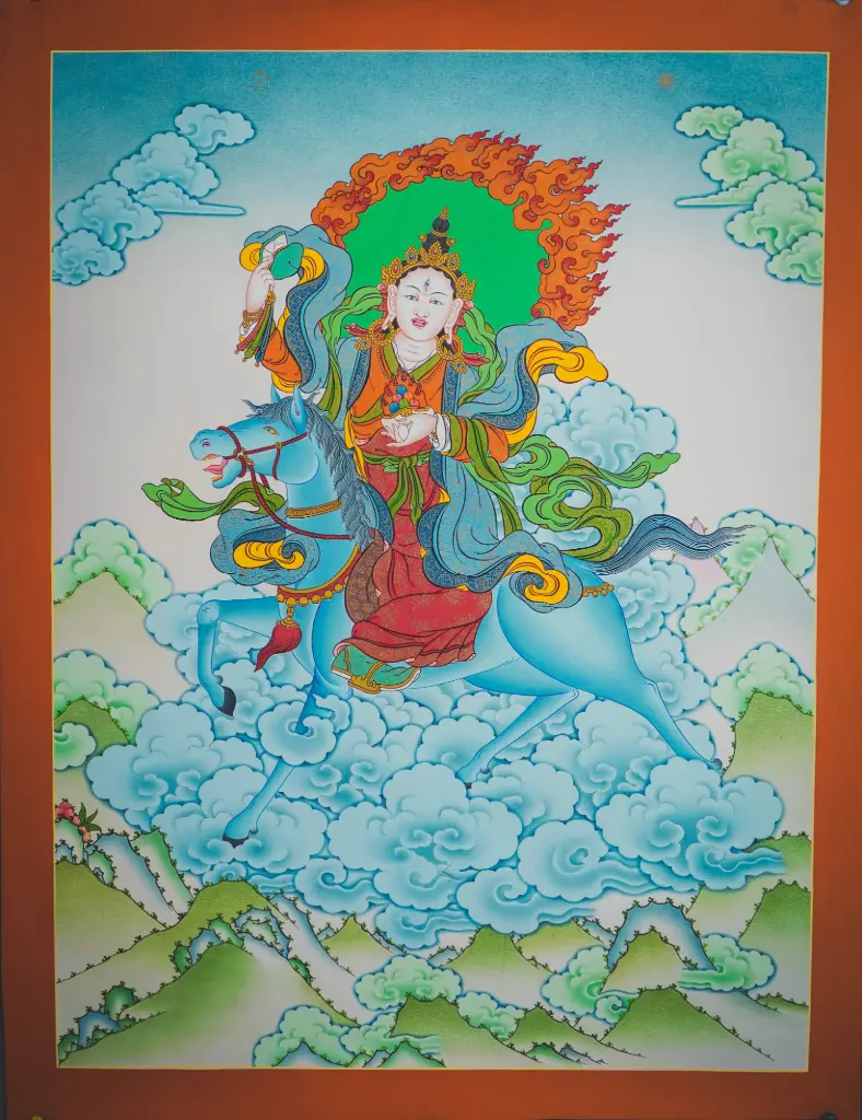 Achi Chokyi Drolma Thangka – Karma Gadri Style