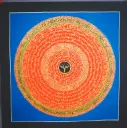 The Blue Buddha Eyes Mandala: The Ocean of Wisdom