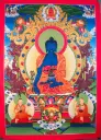 Medicine Buddha Thangka – The Supreme Healer – Sanctuary of Ultimate Wellness