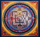 Kalachakra Mandala Thangka – The Sacred Wheel of Time 