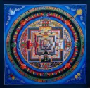 Kalachakra Mandala Thangka – The Sacred Wheel of Time 