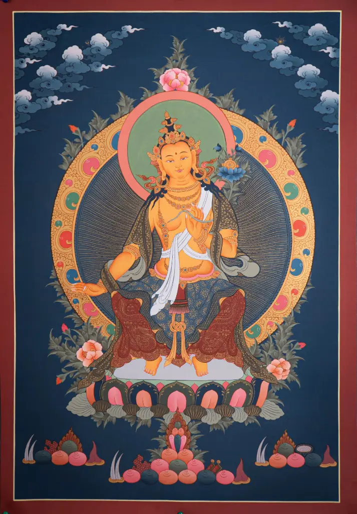 Maitreya Buddha Thangka (The Buddha of Loving Kindness)