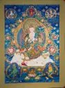 Samantabhadra Thangka – White Elephant Assembly