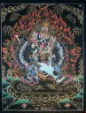Yamantaka Thangka – Nagthang Gold Style