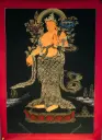 Standing Manjushri Thangka – Nagthang Gold Art