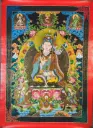 Guru Rinpoche Thangka – Nagthang Mantra Style