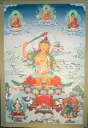 Manjushri Thangka – Lords of the Three Families – Clarity of Mind 