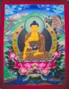Shakyamuni Buddha Thangka – Earth Witness Assembly