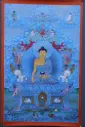 Shakyamuni Buddha Thangka – Earth Witness Assembly – Path to Enlightenment